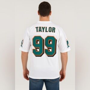 NFL Miami Dolphins Jason Taylor #99 Football Jersey Adult Medium